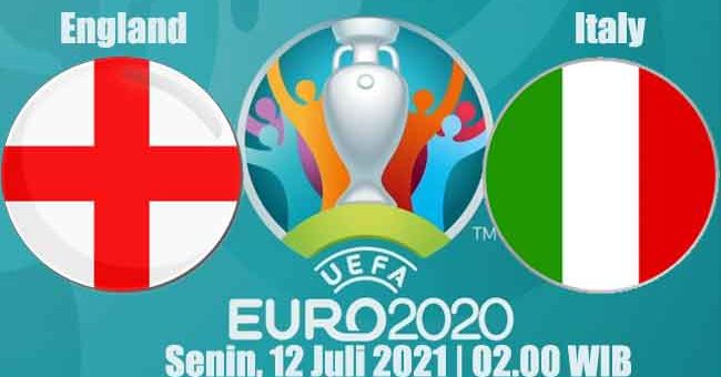 Prediksi Bola England vs Italy 12 Juli 2021